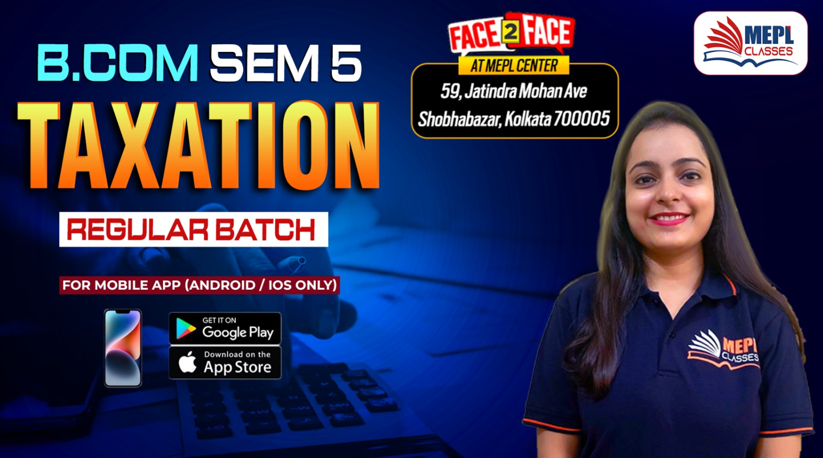 B.COM - SEMESTER 5 - REGULAR BATCH - TAXATION - FOR MOBILE APP (ANDROID/IOS ONLY) cover