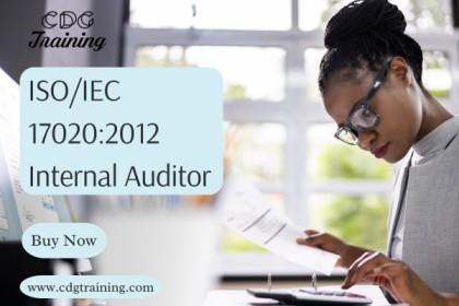 ISO/IEC 17020:2012 Internal Auditor cover