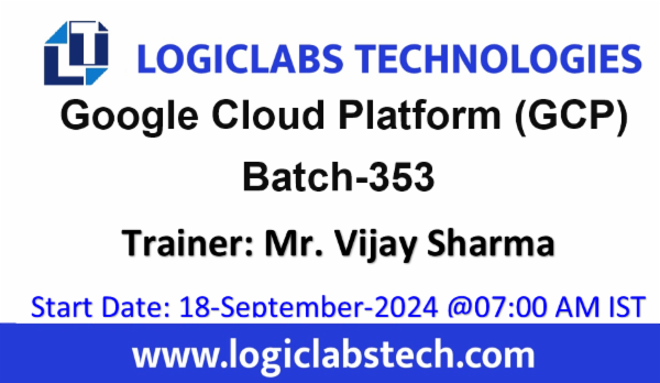Google Cloud Platform (GCP) By Mr. Vijay Sharma -Batch -353 cover