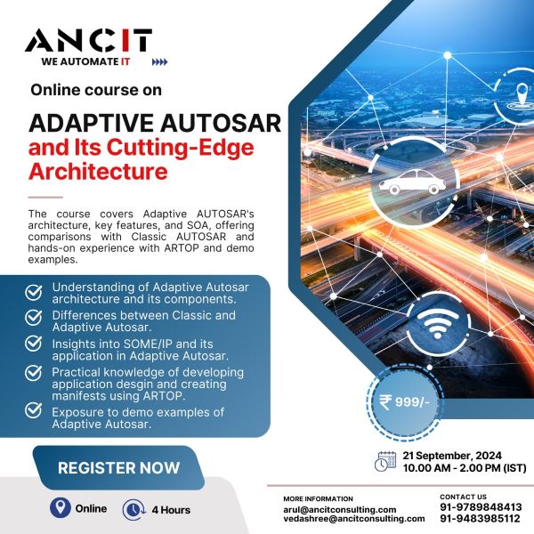 Adaptive AUTOSAR and Its Cutting-Edge Architecture cover