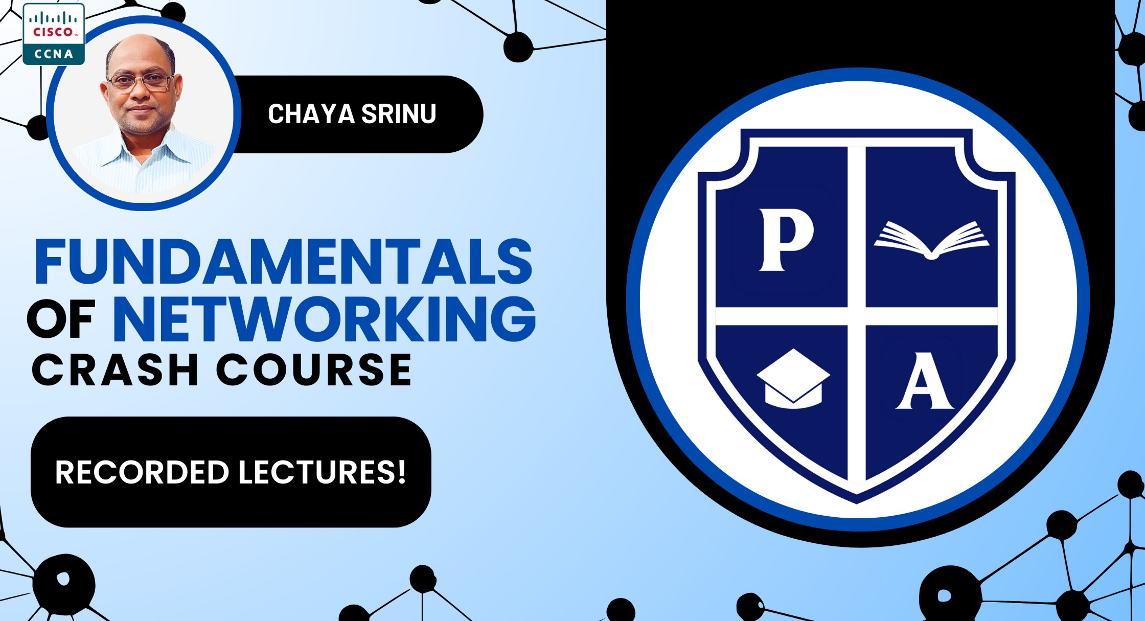 Fundamentals of Networking Crash Course cover