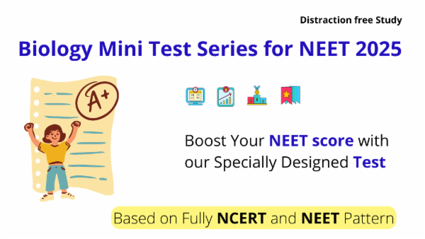 Biologyway Mini Test Series for NEET - 2027 cover