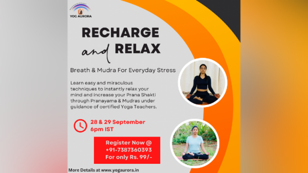 Breath & Mudra For Every Day Stress -Recorded cover