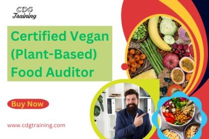 Certified Vegan (Plant-Based) Food Auditor cover