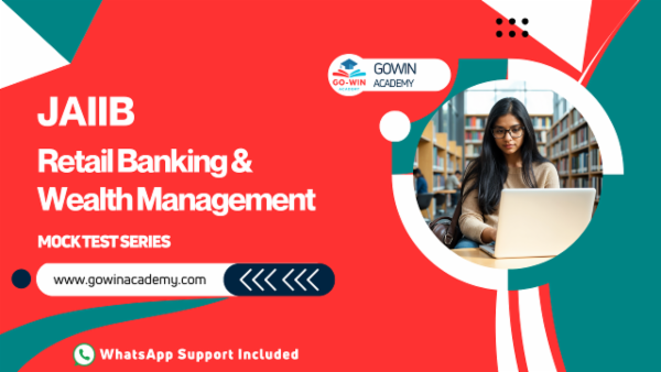 JAIIB Paper 4: Retail Banking & Wealth Management - Online Mock Test Series cover