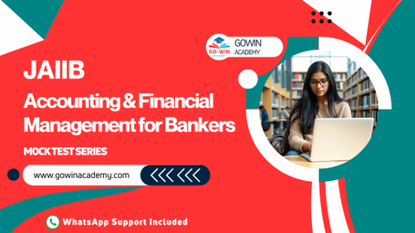 JAIIB Paper 3: Accounting & Financial Management for Bankers - Online Mock Test Series cover