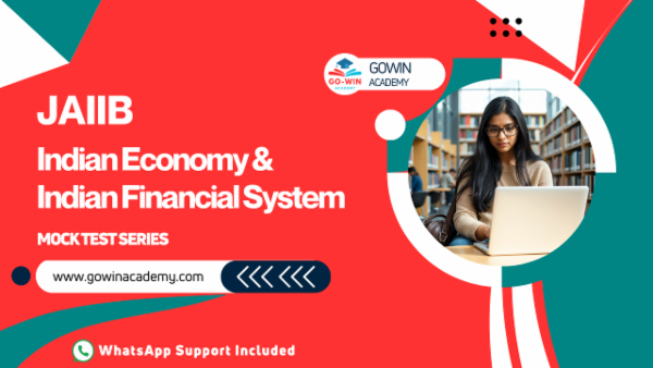 JAIIB Paper 1: Indian Economy & Indian Financial System - Online Mock Test Series cover