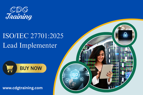ISO/IEC 27701:2019 Lead Implementer Course | CDG Online Training ...