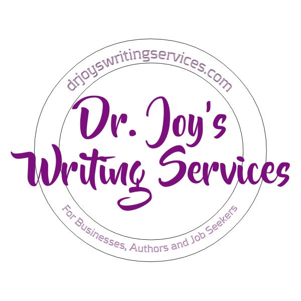 Learn about Dr. Joy's Writing Services cover