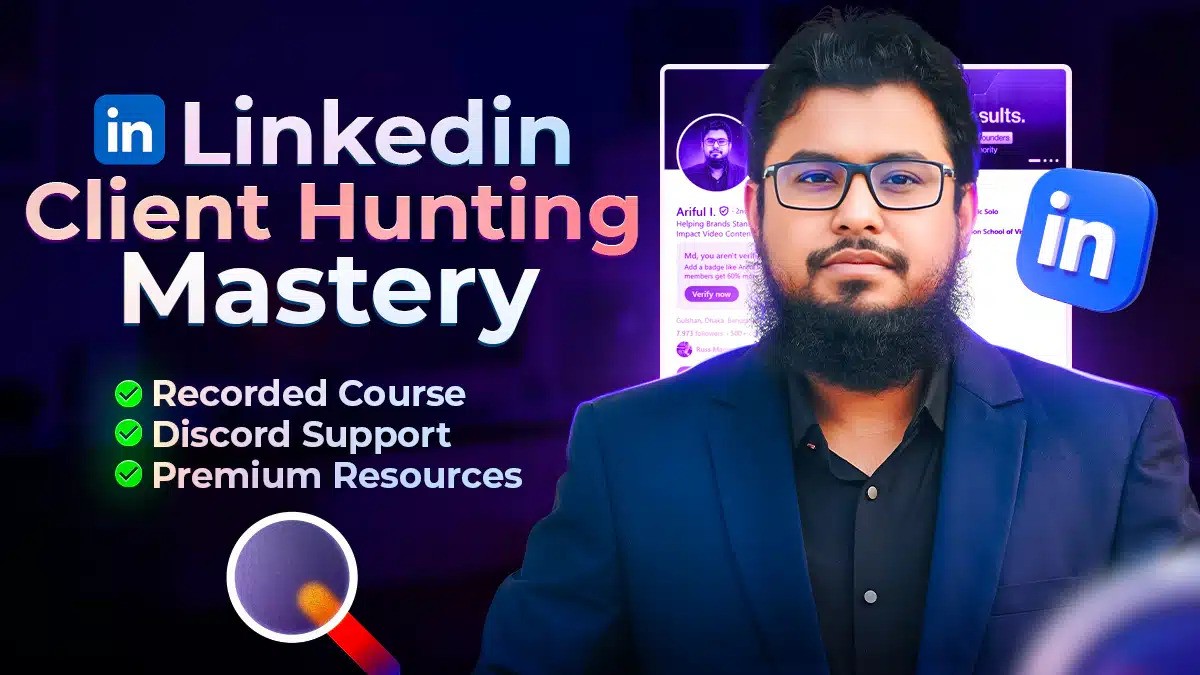 LinkedIn Clint Hunting Mastery - Arif Notes cover