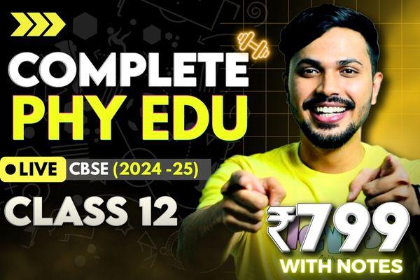 Physical Education Complete Course | Class 12 CBSE 2024-25 | Topper's Batch cover