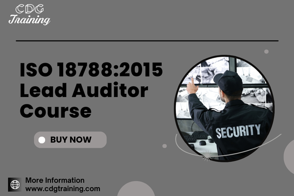 ISO 18788:2015 Lead Auditor cover