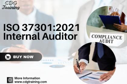ISO 37301:2021 Internal Auditor cover