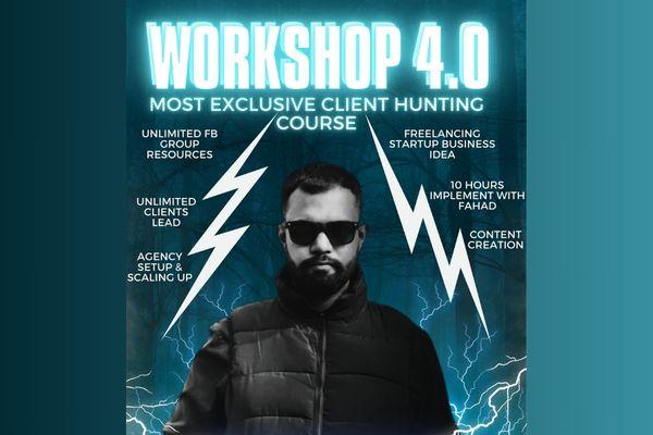 Client Hunting Exclusive Workshop With Message Template cover