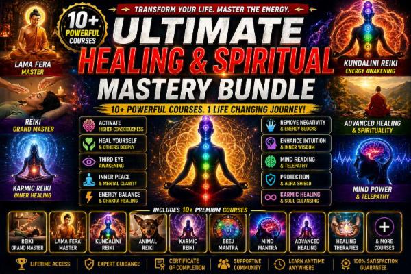 Ultimate Healing & Spiritual Mastery Bundle cover