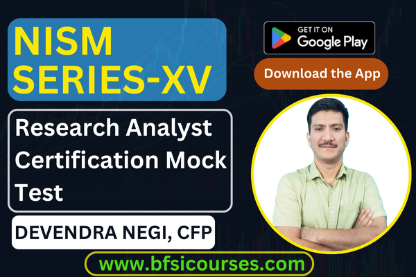 NISM Series-XV Research Analyst Mock Test cover