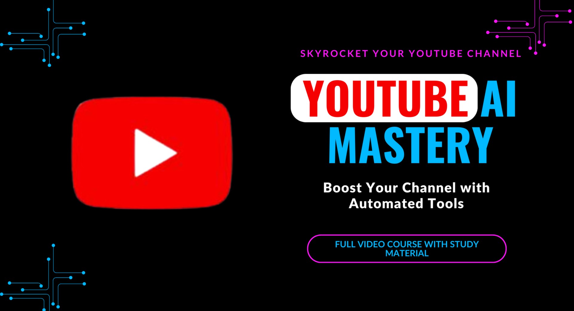 YouTube AI Mastery: Boost Your Channel with Automated Tools cover