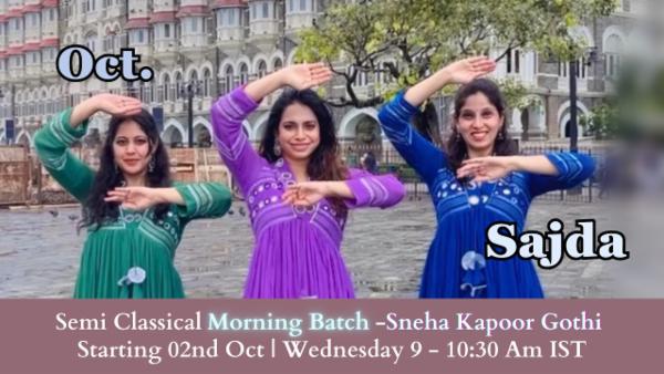 October Semi-Classical Online Morning Batch cover