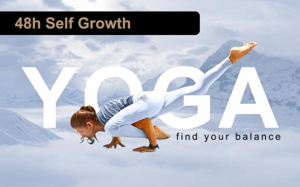 48h Self Growth and Volunteer Training Certification Yoga Course cover