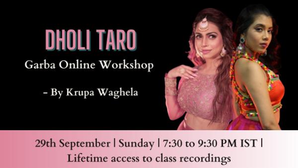 Dholi Taro - Garba Workshop cover