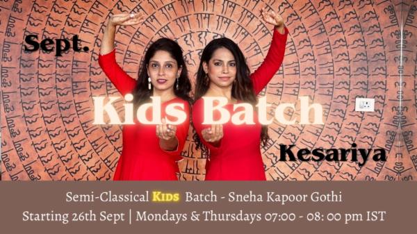 September Semi Classical Kids Online Batch cover
