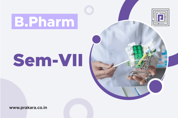 B.Pharm Sem-VII cover
