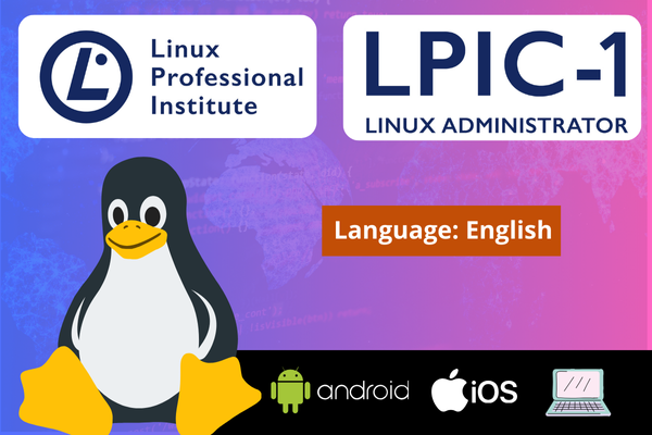 LPIC-1: Linux Administrator Training - English cover