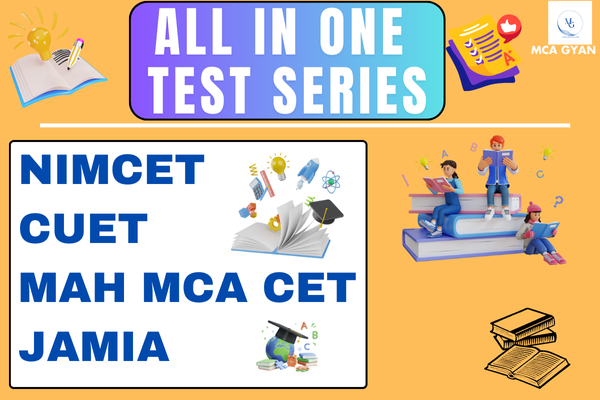 ALL IN ONE TEST SERIES FOR 2025 (MCA) cover