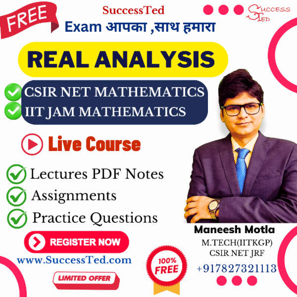 Real Analysis Course ( Free) cover