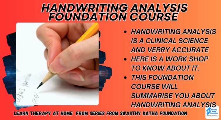 HANDWRITING ANALYSIS FOUNDATION COURSE cover