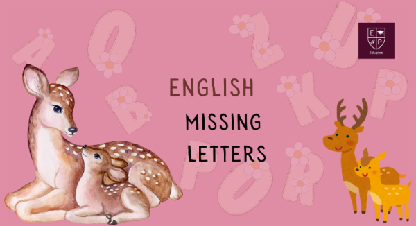 11+ English - Missing Letters cover