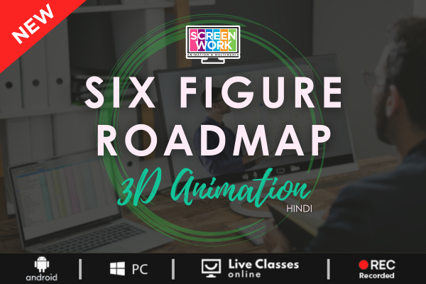 6 Figure Roadmap 3D Animation Workshop cover