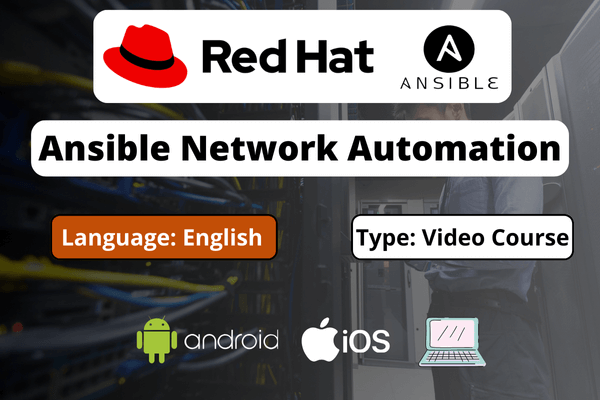 Ansible Network Automation - Red Hat Specialist Training- English cover