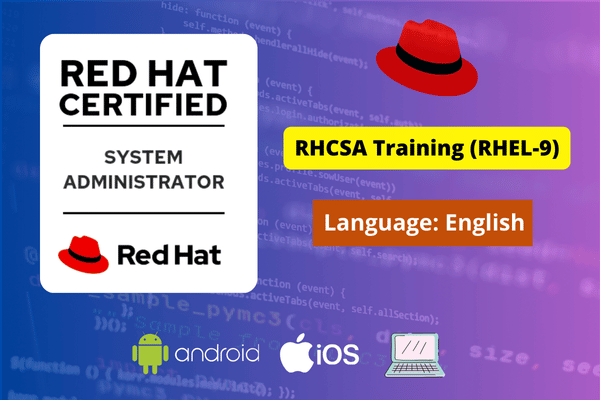 Linux Red Hat Certified System Administrator (RHCSA) Training - English cover