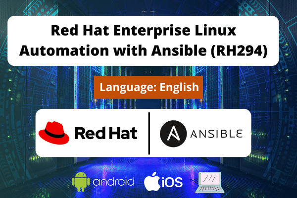 Red Hat Enterprise Linux Automation with Ansible | RH294 - English cover