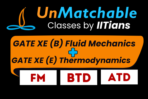 GATE XE (B) Fluid Mechanics & (E) Thermodynamics cover
