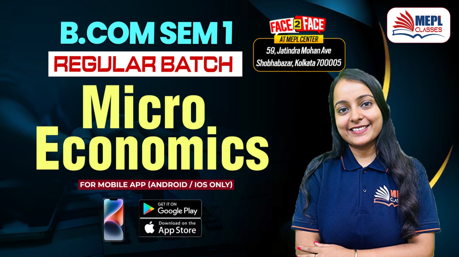 B.COM - SEMESTER 1 - REGULAR BATCH - MICRO ECONOMICS - FOR MOBILE APP (ANDROID/IOS ONLY) cover