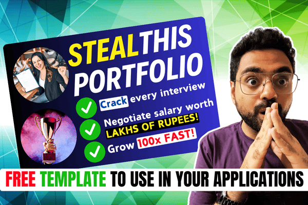 Digital Marketing Portfolio FREE Templates cover