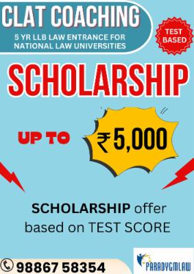 Online Admission Scholarship Test (CLAT) - Score Big, Save Big!! cover
