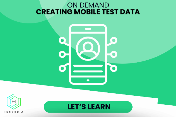 Creating Mobile Test Data cover