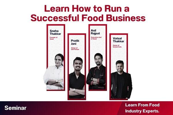 How to run successful food business seminar cover