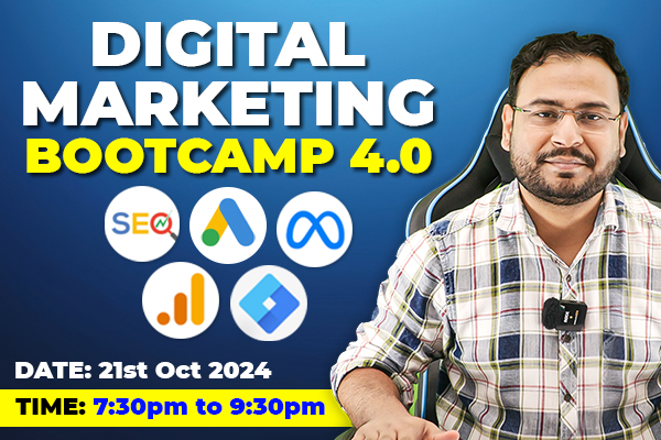 Digital Marketing Bootcamp 4.0 | Umar Tazkeer cover