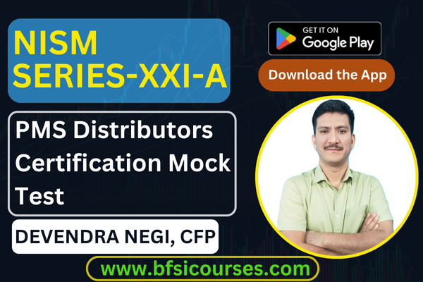 NISM Series XXI-A Portfolio Management Services (PMS) Distributors Mock Test cover