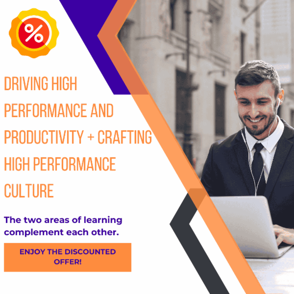 Driving High Performance and Productivity + Crafting High Performance Culture cover