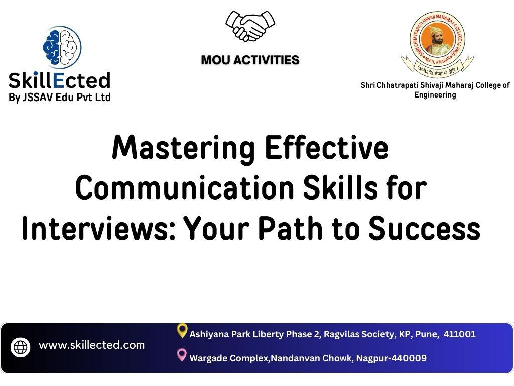 Soft Skill Test - Shri Chhatrapati Shivaji Maharaj College of Engineering cover