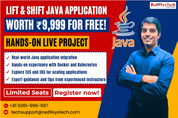 Lift & Shift Java Application (Hands-on Live Project) cover