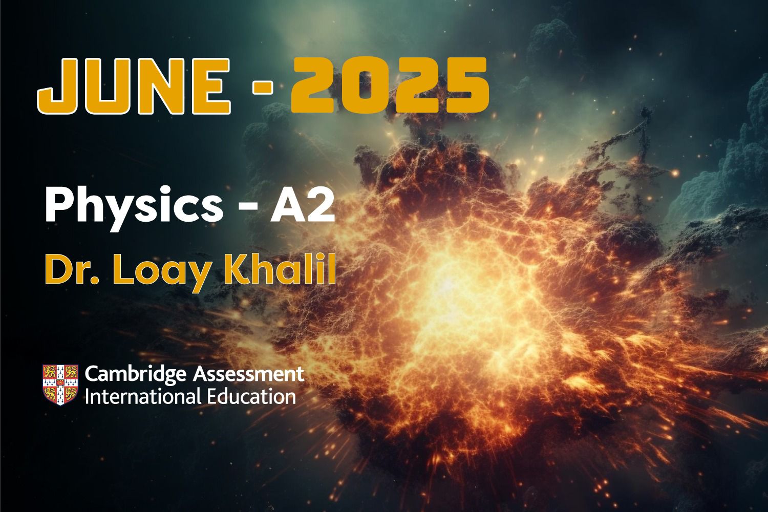 Physics A2 Cambridge June 2025 cover