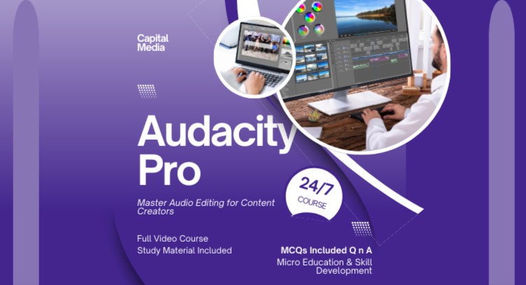 Audacity Pro: Master Audio Editing for Content Creators cover