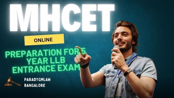 MHCET 5 - year LLB Law Entrance Online Course cover