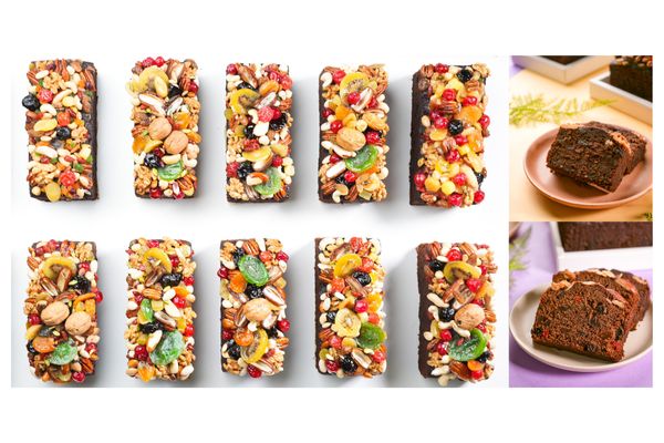 Grand Xmas Fruit Cake Package - Egg & Eggless cover